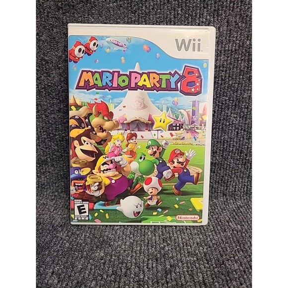 Nintendo Other - Mario Party 8 Nintendo Wii CIB Complete Disc Manual